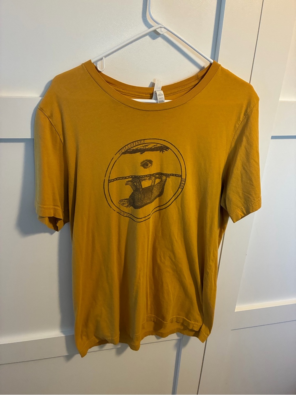 Godspeed You! Black Emperor 2019 Tour official Mustard Short-Sleeve Men's Tee